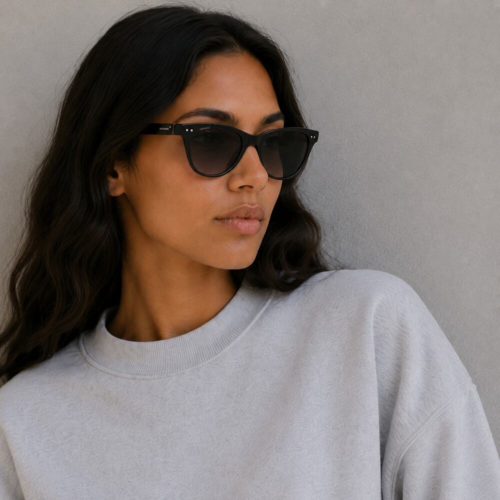 Isabel Marant IM 0079/S Cat-Eye Sunglasses Womens Size 58 -17 Black
